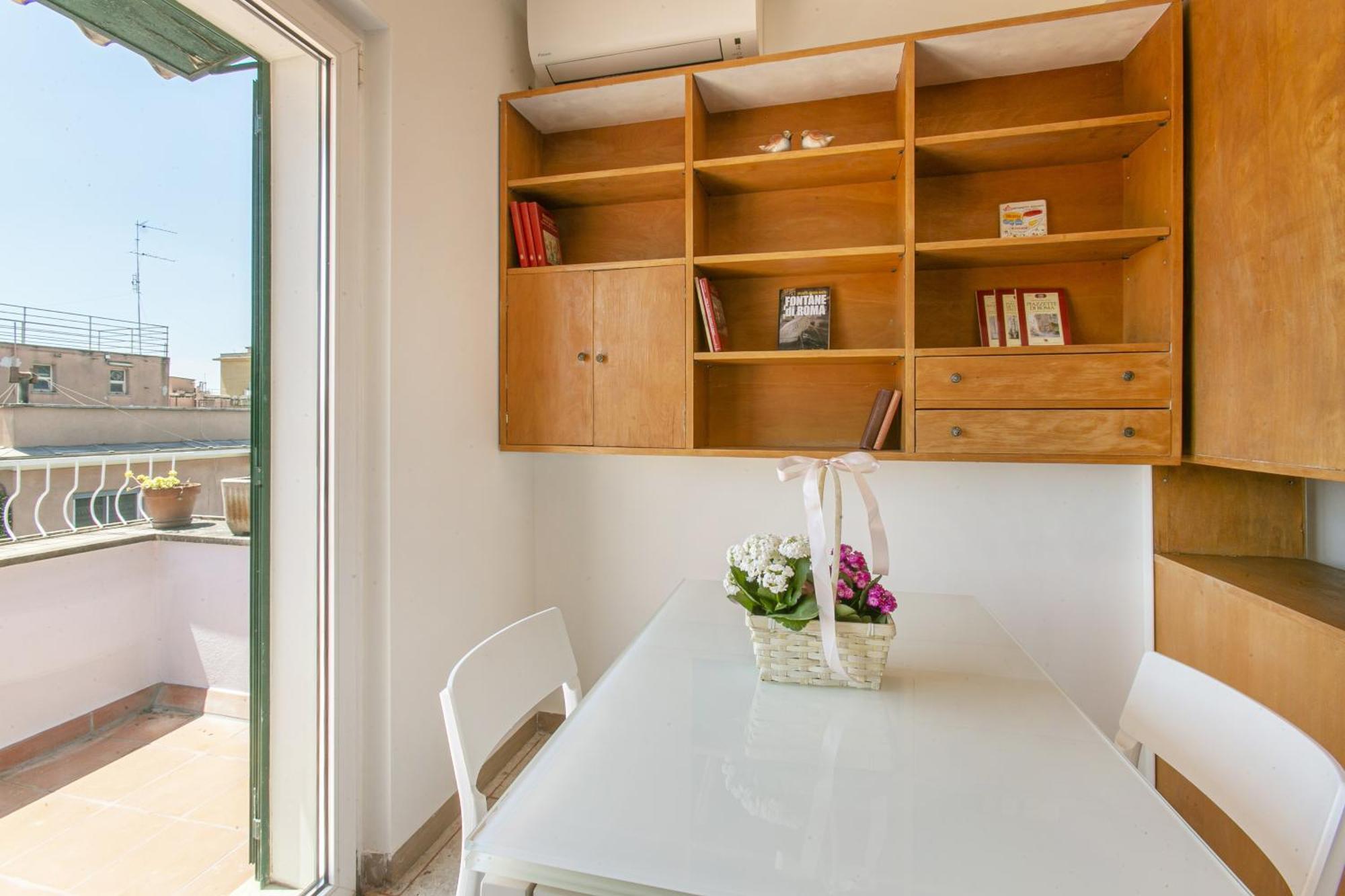 Appartement Attico Moderno Con Terrazza Vicino La Metro B